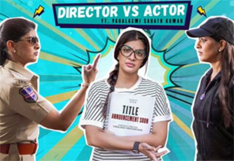 நடிகை Vs  இயக்குனர் : வரலட்சுமி சரத்குமார் வெளியிட்ட வீடியோ