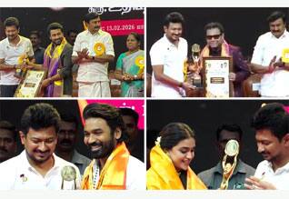 தமிழக அரசு திரைப்பட விருது பெற்ற சூர்யா, தனுஷ், சிவகார்த்திகேயன், ஏஆர் ரஹ்மான், கீர்த்தி சுரேஷ்