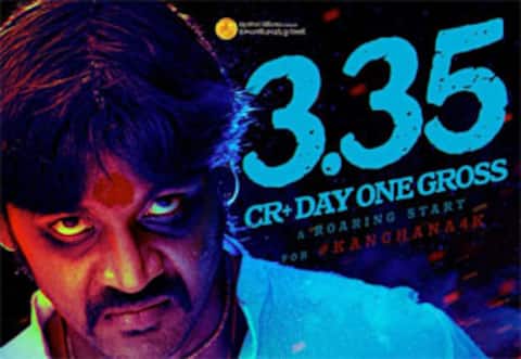 காஞ்சனா ரீரிலீஸ் : முதல் நாளில் 3 கோடி வசூல்