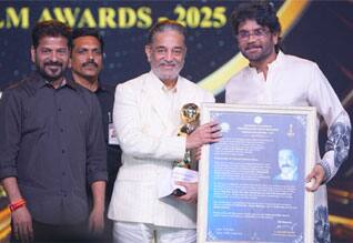 இனி ஒரே சினிமா... இந்தியா சினிமா : தெலங்கானா அரசு சினிமா விருதை பெற்ற கமல் பேச்சு