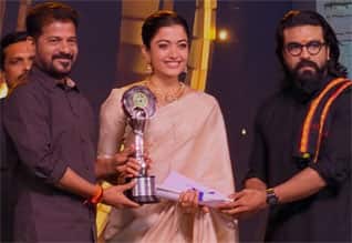 சிறந்த நடிகைக்கான விருது பெற்ற ராஷ்மிகா மந்தனா