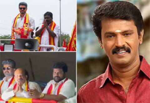விஜயின் டூப் வைத்து பிரசாரம் செய்யும் த.வெ.க வேட்பாளர்கள்: சேரன் விமர்சனம்