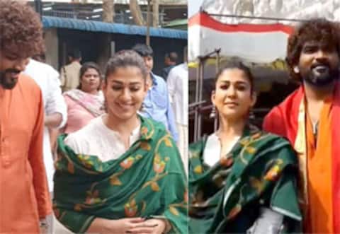 திருப்பதியில் வழிபாடு செய்த நயன்தாரா, விக்னேஷ் சிவன்