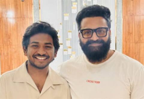 ரிஷப் ஷெட்டியை நேரில் சந்தித்து வாழ்த்து பெற்ற கென் கருணாஸ்