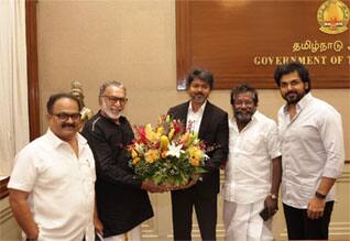 முதல்வர் விஜயை சந்தித்த நடிகர் சங்க நிர்வாகிகள்