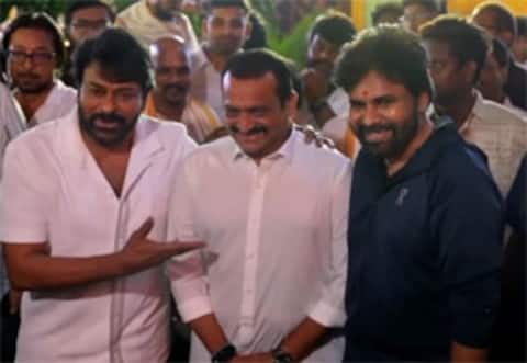 நடுவுல நான் எதுக்கு அகர்பத்தி மாதிரி... : சிரஞ்சீவி தமாஷ்