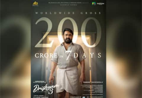 ஒரே வாரத்தில் ரூ.200 கோடி வசூலித்த ‛திரிஷ்யம் 3