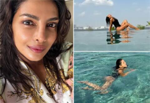 பிரியங்கா சோப்ராவின் சண்டே ஸ்பெஷல்- சோசியல் மீடியாவில் வெளியிட்ட நீச்சல் உடை புகைப்படம்!