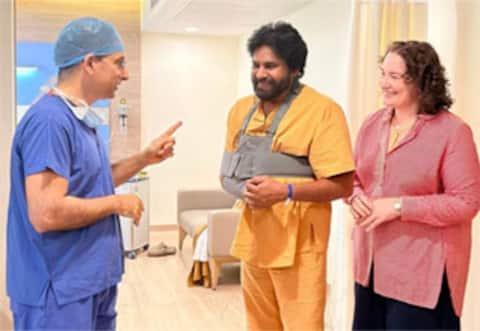 மருத்துவமனையில் இருந்து டிஸ்சார்ஜ் ஆன பவன் கல்யாண்