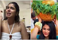 ஹிந்து கோயில் விழாவில் பங்கேற்று சர்ச்சையில் சிக்கிய பரியா அப்துல்லா!