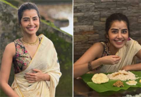 மகிழ்ச்சியாக ஓணம் கொண்டாடிய அனுபவமா பரமேஸ்வரன்