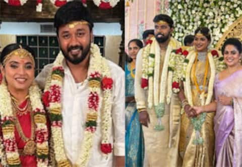 திருமண பந்தத்தில் இணைந்த டிவி பிரபலங்கள்