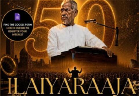 சினிமாவில் 50 ஆண்டுகள் இசைச்சேவை: ஆஸ்திரேலியாவில் இளையராஜாவுக்கு கவரவம்
