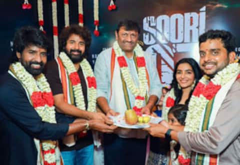 சூரி படத்தை தொடங்கி வைத்த  சிவகார்த்திகேயன்