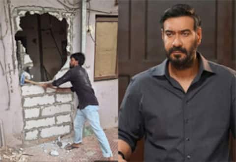 அஜய் தேவ்கன் பங்களாவில் அனுமதியின்றி கட்டப்பட்ட இடங்களை மாநகராட்சி இடிப்பு