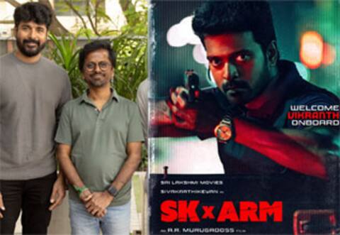 சிவகார்த்திகேயன் - ஏ.ஆர்.முருகதாஸ் படத்தில் இணைந்த விக்ராந்த்!