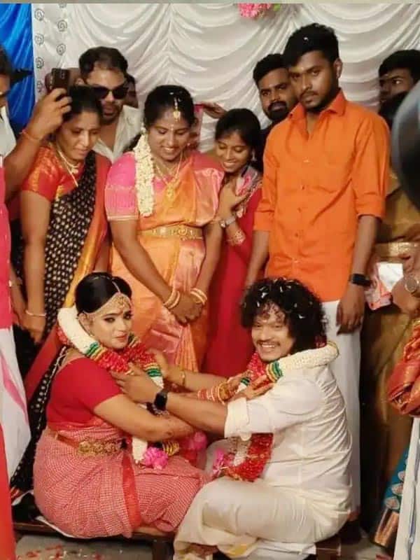 காதலி பென்சியாவை மணந்தார் புகழ்
