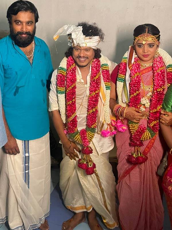 காதலி பென்சியாவை மணந்தார் புகழ்