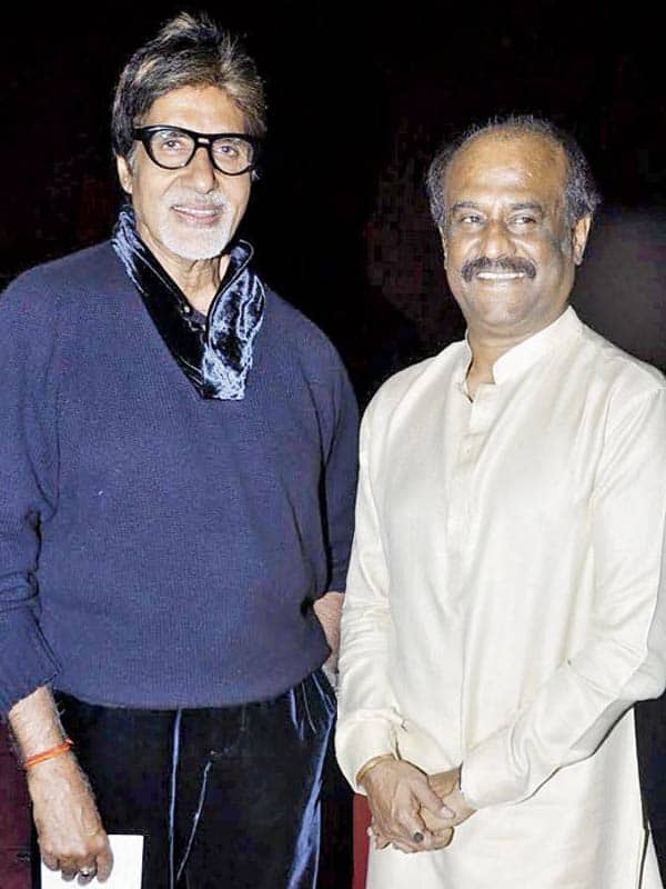 80வது பிறந்த நாளில் வாழ்த்திய ரஜினிக்கு பதில் கொடுத்த அமிதாப்பச்சன்!