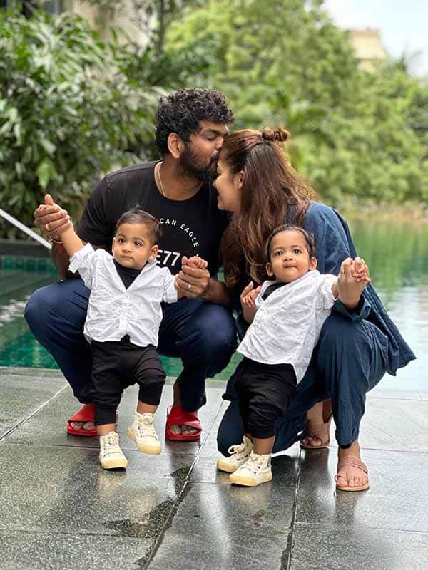 நயன், விக்கி மகன்கள் முதல் பிறந்தநாள் - பிரபலங்கள், ரசிகர்கள் வாழ்த்து.