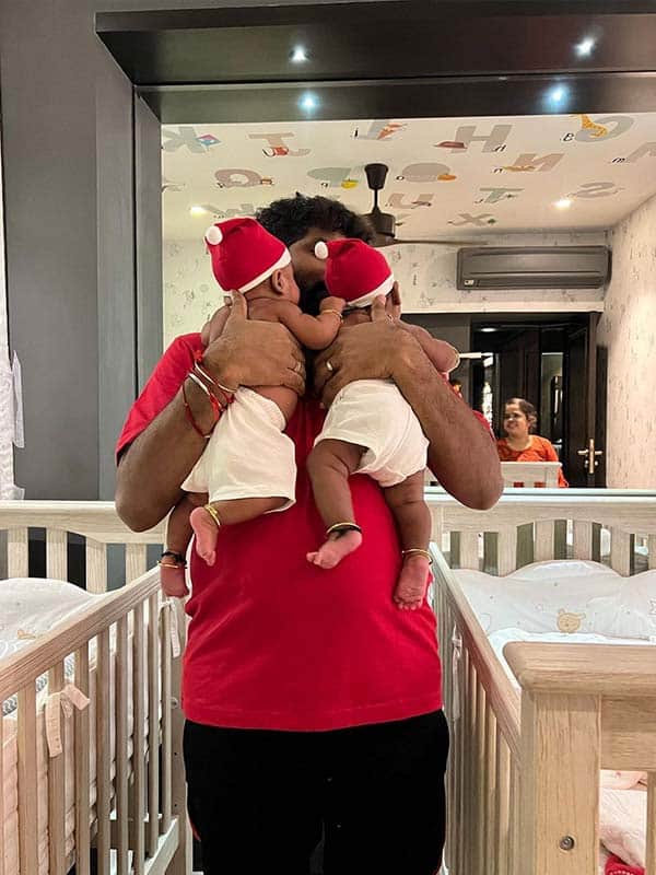 நயன், விக்கி மகன்கள் முதல் பிறந்தநாள் - பிரபலங்கள், ரசிகர்கள் வாழ்த்து.