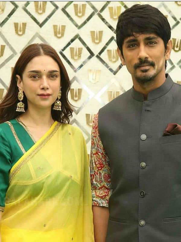 நிச்சயதார்த்தத்தை உறுதிப்படுத்திய சித்தார்த், அதிதி ராவ்!