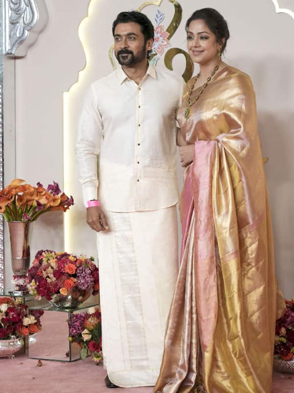 முகேஷ் அம்பானி இல்ல திருமண விழாவில் தமிழ், தெலுங்கு சினி பிரபலங்கள்