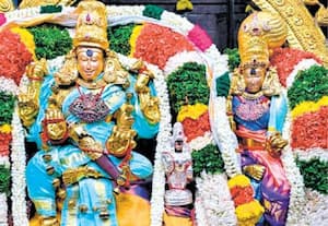  மதுரை மீனாட்சி அம்மன் கோயில் ஆடி முளைகொட்டு திருவிழாவின் 7 ம் நாளான ...