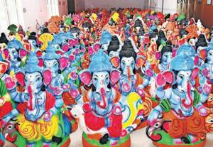  திருப்பூர்: விநாயகர் சதுர்த்தியை முன்னிட்டு ஹிந்து முன்னணி சார்பில் ...