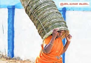  வெயிலை மறைக்க கூடையை குடையாக கொண்டாலும், கூடைகள் விற்றால் தான் ...