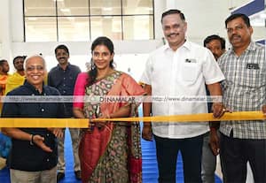 மதுரை தமுக்கம் மைதானத்தில் தினமலர், சத்யா நிறுவனம் இணைந்து வழங்கும் ...