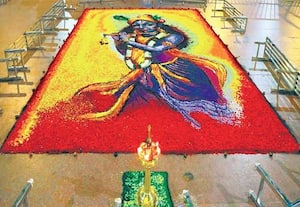  கேரள மாநிலத்தில், பிரசித்தி பெற்ற குருவாயூர் கிருஷ்ணர் கோவில் ...