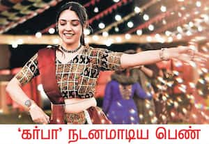 நவராத்திரியை முன்னிட்டு, குஜராத் மாநிலத்தின் பிரபல கர்பா நடனமாடி ...