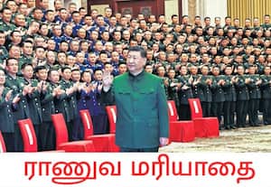 சீன அதிபர் ஜி ஜின்பிங் அந்நாட்டின் மத்திய ராணுவ கமிஷனில் தலைவராகவும் ...