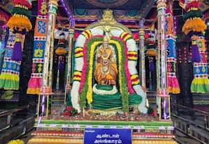  திருவண்ணாமலை அருணாசலேஸ்வரர் கோவிலில் நவராத்திரி விழாவின் ஆறாம் நாளான ...