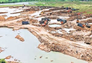 கிளாம்பாக்கம் ரயில் நிலைய பணிகளுக்கு எனக் கூறி, அதிக பரப்பு மற்றும் ...