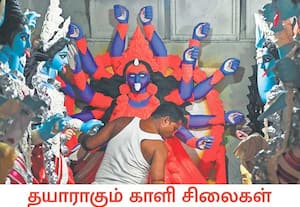 மேற்கு வங்கத்தில் தீபாவளி பண்டிகை, காளி பூஜையாக வெகு விமரிசையாக ...