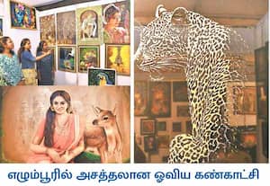 கலை பண்பாட்டு துறை சார்பில், எழும்பூர் அருங்காட்சியக வளாகத்தில், ஓவிய ...