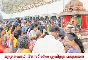 செங்கல்பட்டு  மாவட்டம், திருப்போரூர் கந்தசுவாமி கோவிலில், செவ்வாய் ...