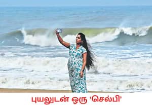 டிட்வா புயல் காரணமாக,விழுப்புரம் மாவட்டம் கோட்டகுப்பத்தில் கடல் ...