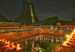 கார்த்திகை தீபத் திருவிழாவை முன்னிட்டு மதுரை மீனாட்சி அம்மன் கோவில் ...