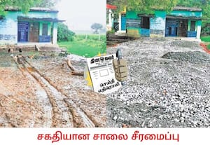 திருவள்ளூர் மாவட்டம், திருவாலங்காடு ஒன்றியம், சின்னமண்டலி கிராமத்தில் ...