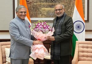 டில்லியில் துணை ஜனாதிபதி சி.பி.ராதாகிருஷ்ணனை, அவரது இல்லத்தில் தலைமை ...