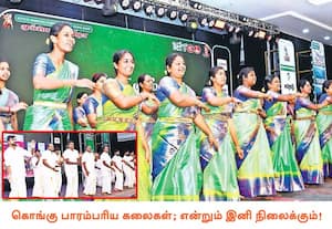 திருப்பூர், தாராபுரம் ரோடு, வேலாயுதசாமி மண்டபத்தில் நடந்த, கொங்கு ...