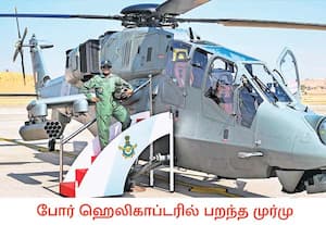 உள்நாட்டில் தயாரிக்கப்பட்ட பிரசந்த் இலகுரக போர் ஹெலிகாப்டரில் நம் ...
