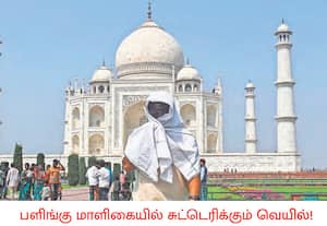 உத்தரபிரதேசத்தின் ஆக்ராவில் வெயில் சதமடிக்கத் துவங்கிவிட்டது. உலக ...