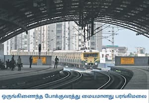 சென்னை கடற்கரையில் இருந்து வேளச்சேரி வரையிலான மேம்பால ரயில் வழித்தடம், ...