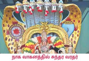 சித்திரை பிரம்மோத்சவத்தின் நான்காவது நாளில் உத்திரமேரூர் சுந்தர ...