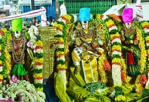 மதுரை மீனாட்சி அம்மன் கோயில் சித்திரை திருவிழா தேரோட்டத்தை முன்னிட்டு ...