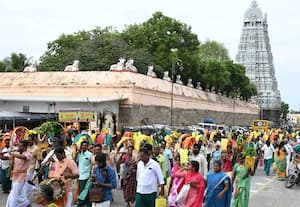 ஆடி கிருத்திகை முன்னிட்டு, திருவண்ணாமலை அருணாசலேஸ்வரர் கோவிலில் பழனி ...